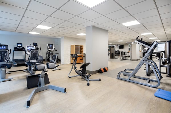 AIFS-Sprachreisen-USA-Unterkunft-Student-Residence-New-York-Midtown-East-Gym-Fitness-Raum-Sport