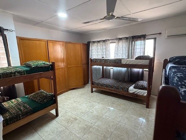 Schlafzimmer in der Unterkunft beim Freiwilligenprojekt in Ghana mit AIFS