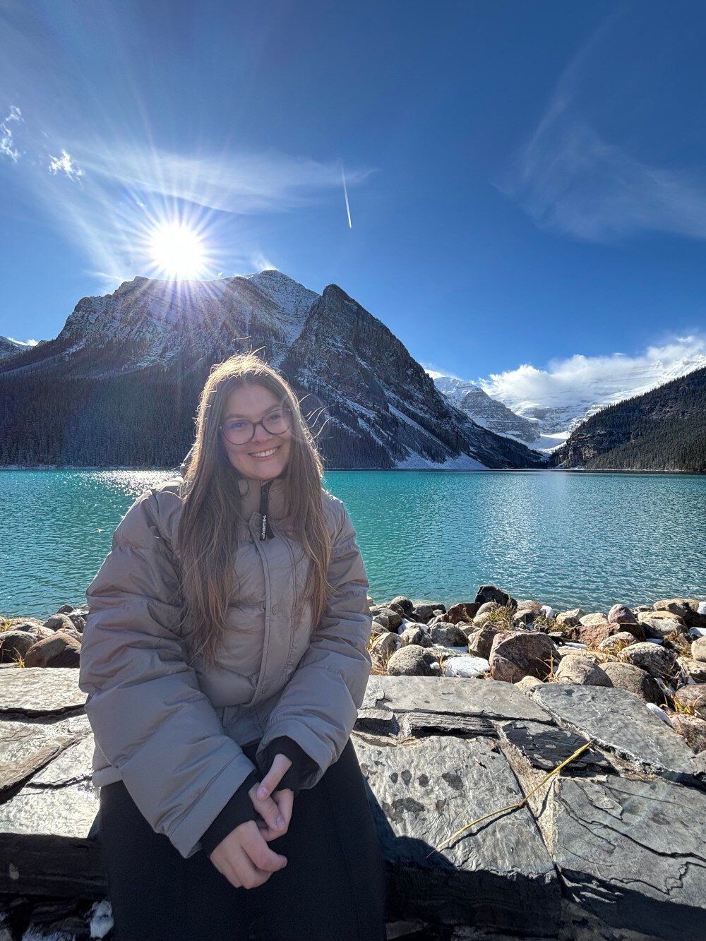 Au Pair in Kanada an einem See