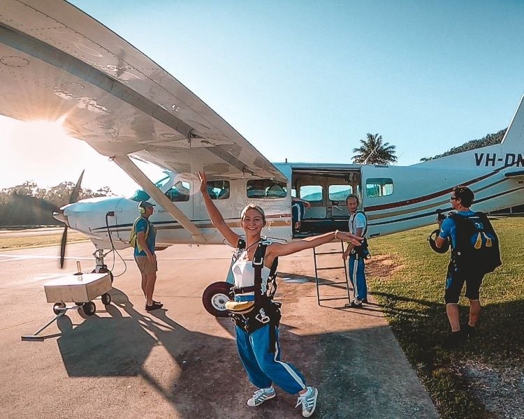 Skydiving